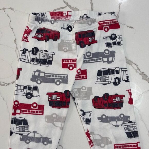 Carter’s | Boys FIREMAN 4-piece PAJAMA SET Pjs Snug Fitting Firetruck Size 2T - Picture 12 of 16